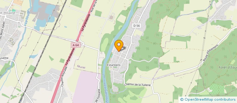 localisation de l'entreprise ASINBAT à MURET
