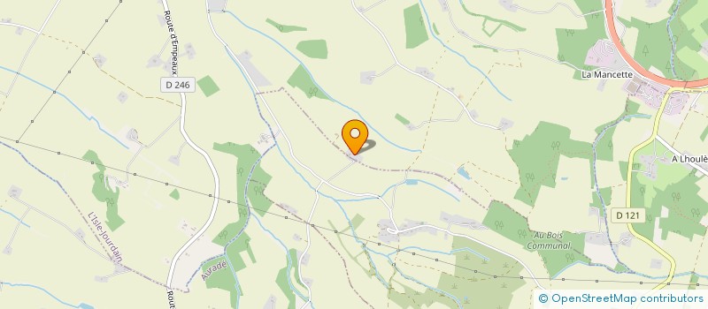 localisation de l'entreprise ASINERIE D'EMBAZAC  L ISLE JOURDAIN