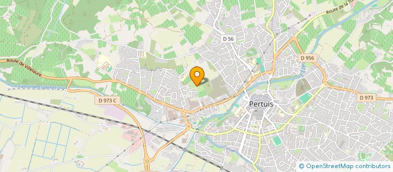 localisation de l'entreprise ASINVEST  PERTUIS