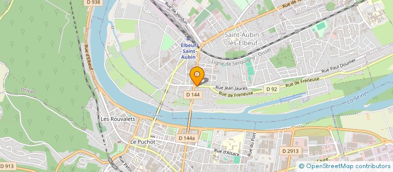 localisation de l'entreprise ASIREM  SAINT-AUBIN-LES-ELBEUF