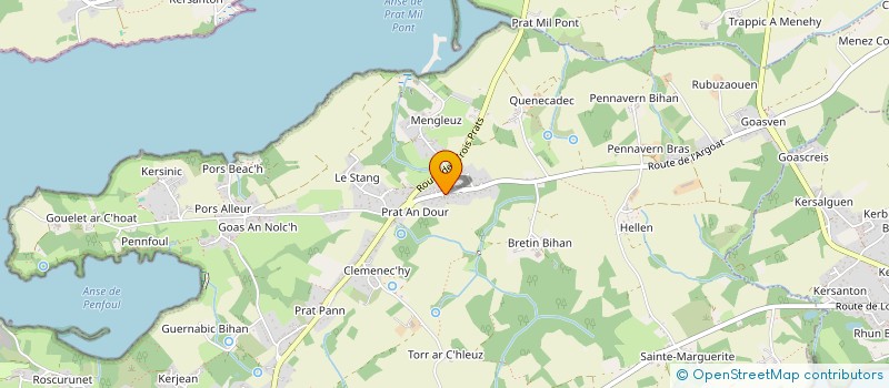 localisation de l'entreprise ASIREM  LOGONNA-DAOULAS