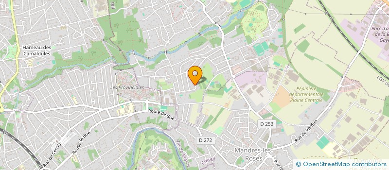 localisation de l'entreprise ASIREM  VILLECRESNES