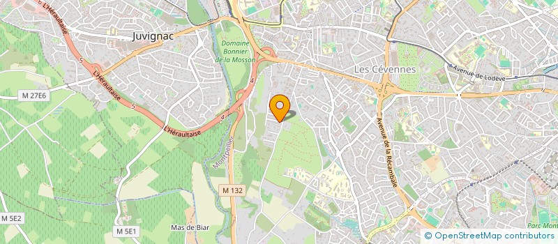 localisation de l'entreprise ASK à MONTPELLIER