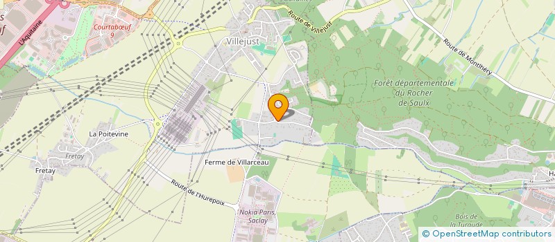 localisation de l'entreprise ASK  VILLEJUST