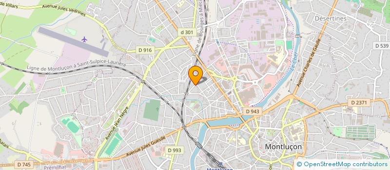 localisation de l'entreprise ASK AUTO à MONTLUCON