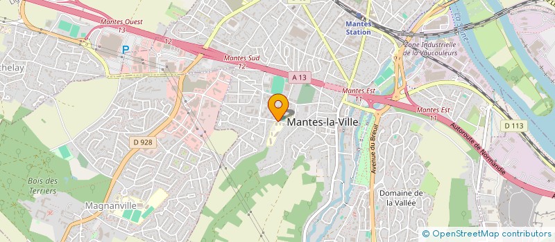 localisation de l'entreprise ASK BATIMENT à MANTES-LA-VILLE