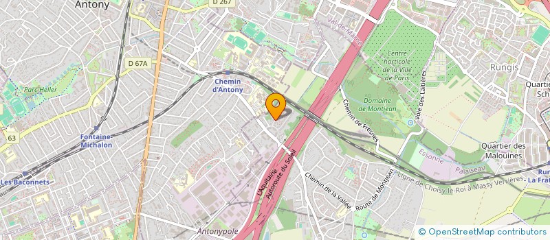 localisation de l'entreprise ASK CARLTOM à WISSOUS