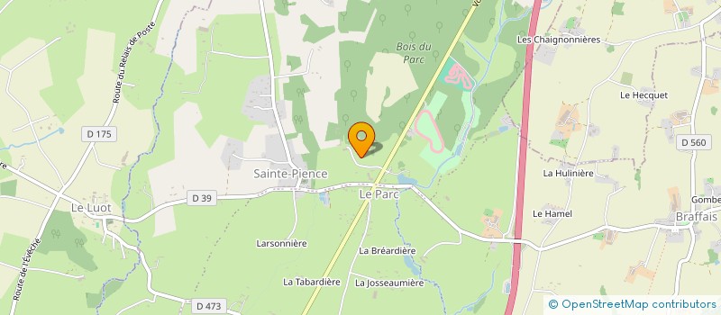 localisation de l'entreprise ASK CIRCUIT DU PARC  LE PARC