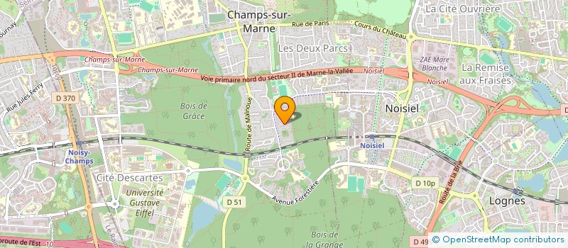 localisation de l'entreprise ASK CONSEIL IMMOBILIER à CHAMPS-SUR-MARNE