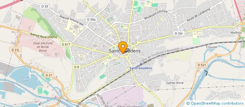 localisation de l'entreprise ASK & EMBLA à SAINT-GAUDENS