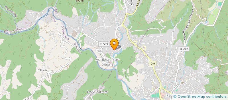 localisation de l'entreprise ASK ETANCHE à AURIBEAU-SUR-SIAGNE