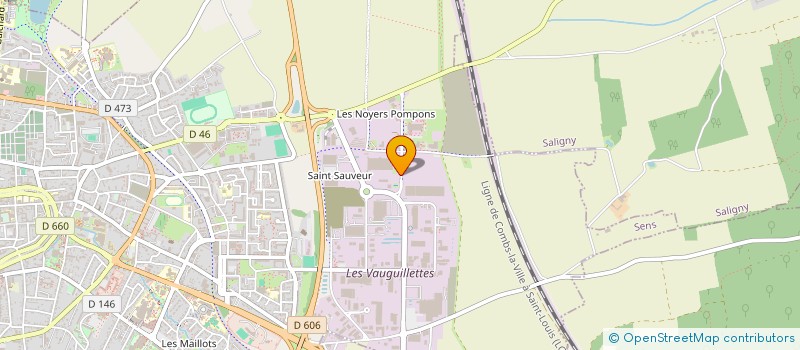 localisation de l'entreprise ASK EXPERTISE ET CONSEILS  SENS