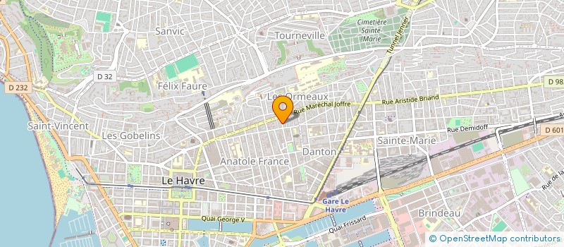 localisation de l'entreprise ASK FX à LE HAVRE