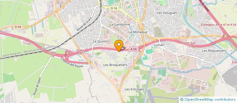 localisation de l'entreprise ASK IMMOBILIER  SALON-DE-PROVENCE