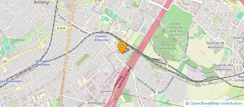 localisation de l'entreprise ASK INVEST à WISSOUS