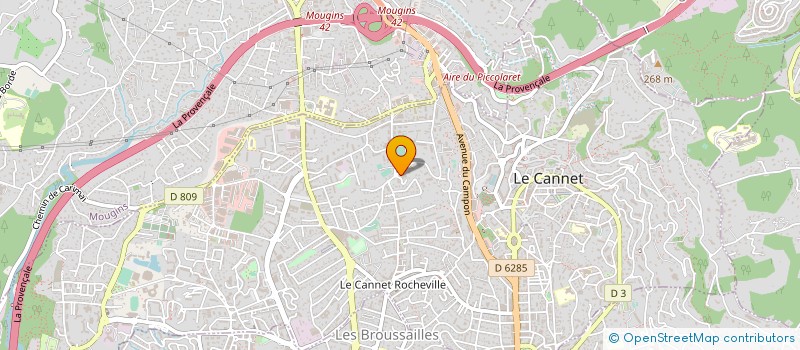 localisation de l'entreprise ASK LIMOUSINE à LE CANNET