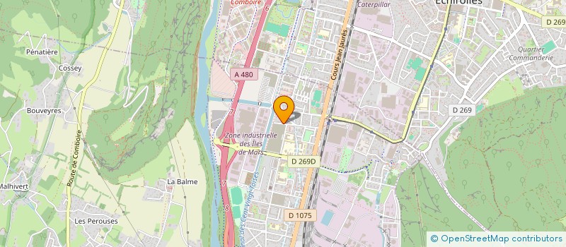 localisation de l'entreprise ASK PLOMBERIE  LE PONT-DE-CLAIX