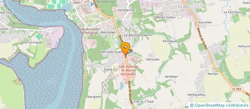 localisation de l'entreprise ASK QUIMPER à QUIMPER