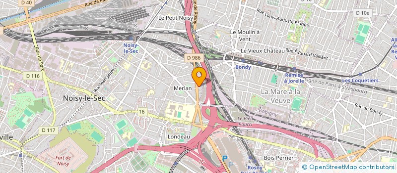 localisation de l'entreprise ASK TRANSPORT à NOISY-LE-SEC