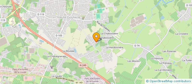 localisation de l'entreprise ASKA  HAUTE-GOULAINE