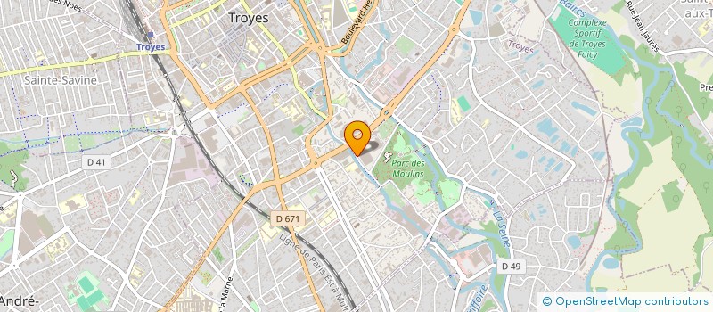 localisation de l'entreprise ASKA à TROYES