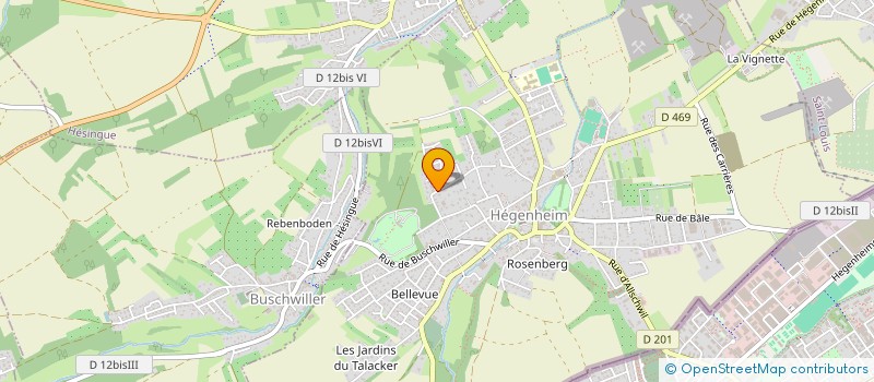 localisation de l'entreprise ASKA  HEGENHEIM