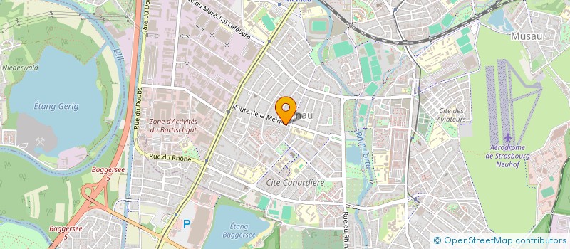 localisation de l'entreprise ASKA  STRASBOURG