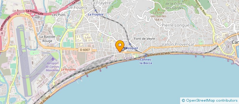 localisation de l'entreprise ASKA à CANNES