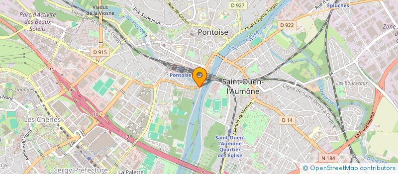 localisation de l'entreprise ASKA  PONTOISE