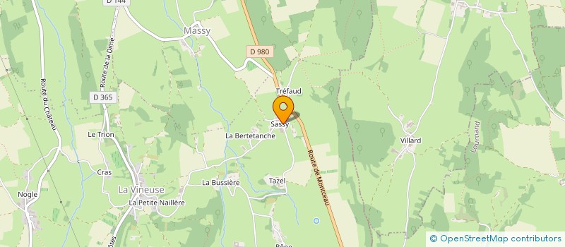 localisation de l'entreprise ASKADIA  LA VINEUSE SUR FREGANDE