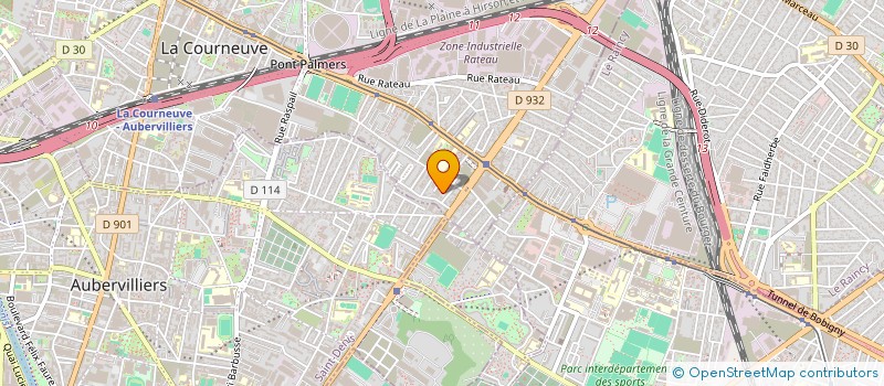 localisation de l'entreprise ASKARAM à LA COURNEUVE