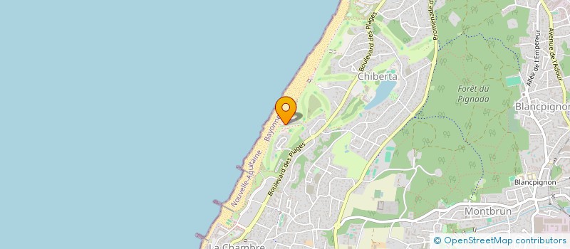 localisation de l'entreprise ASKATASUNERA  ANGLET