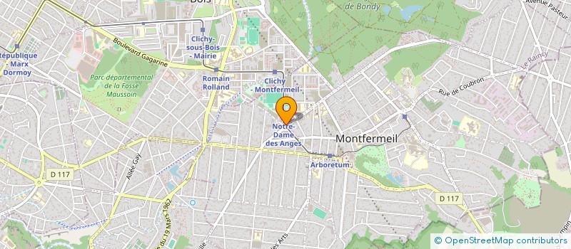 localisation de l'entreprise ASKB  MONTFERMEIL