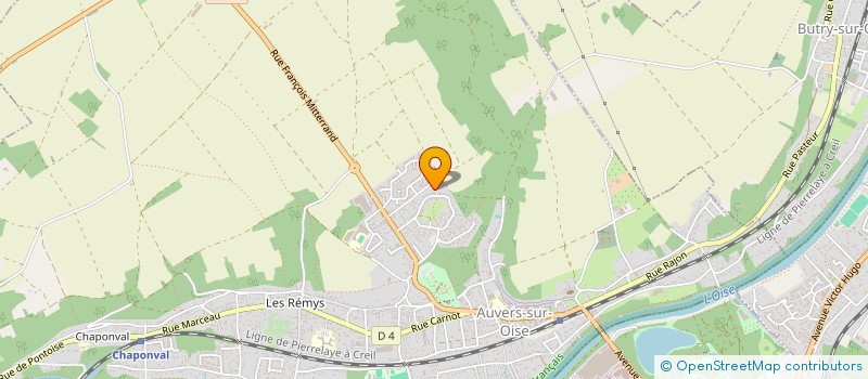 localisation de l'entreprise ASKELAM  AUVERS-SUR-OISE