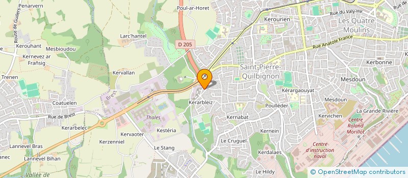 localisation de l'entreprise ASKELL AR MOR  BREST