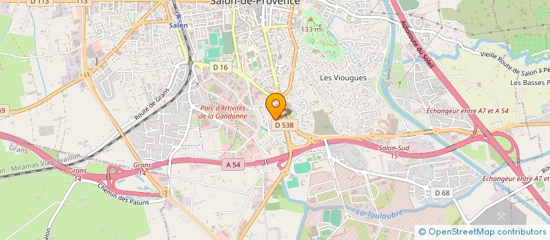 localisation de l'entreprise ASKER PERE ET FILS  SALON-DE-PROVENCE