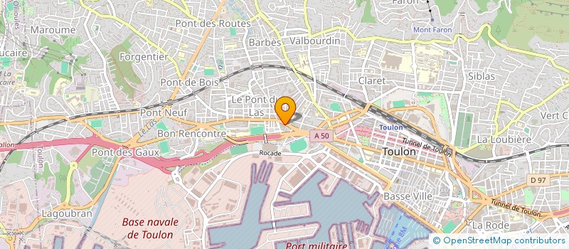 localisation de l'entreprise ASKFCD à TOULON