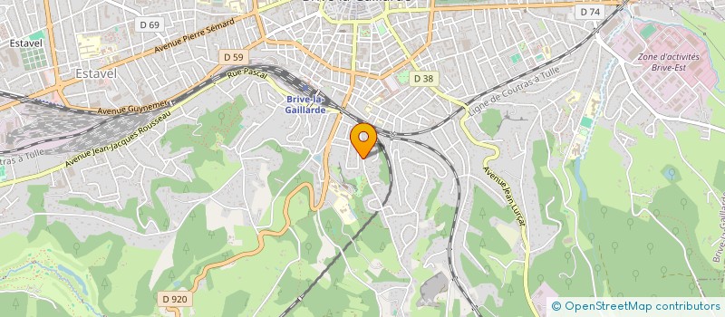 localisation de l'entreprise ASKICOM à BRIVE-LA-GAILLARDE