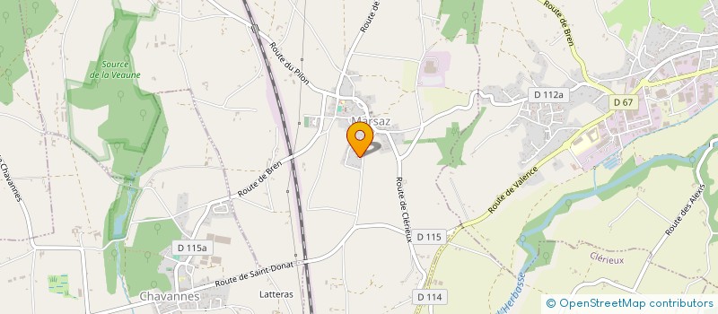 localisation de l'entreprise ASKILL  MARSAZ