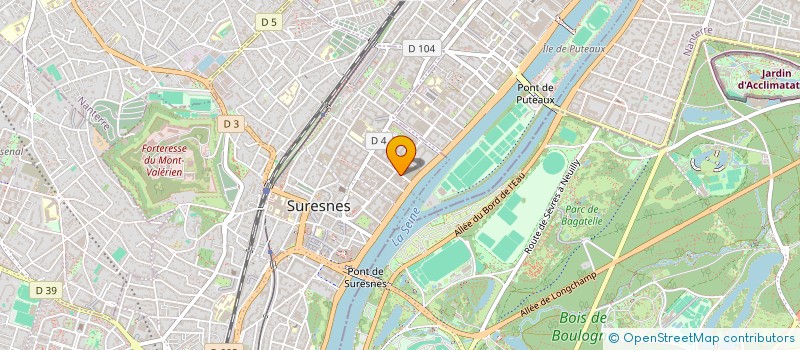 localisation de l'entreprise ASKING à SURESNES