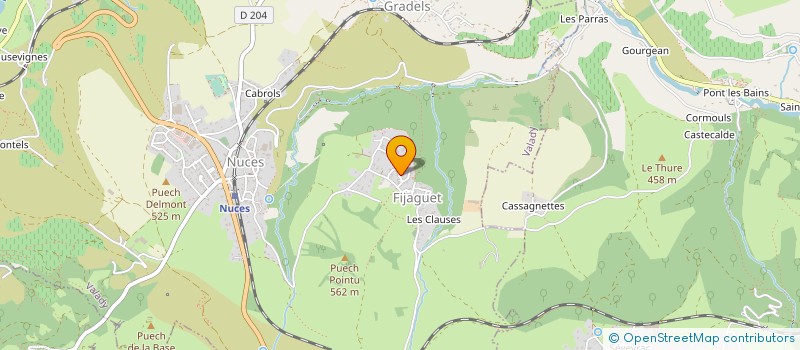 localisation de l'entreprise ASKLEPIOS FRANCE SAS à CLAIRVAUX-D'AVEYRON