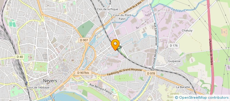 localisation de l'entreprise ASKO à NEVERS