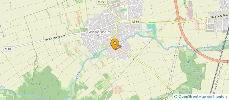 localisation de l'entreprise ASKO  GEISPOLSHEIM