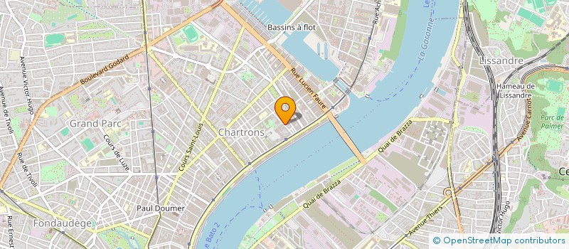 localisation de l'entreprise ASKO  BORDEAUX