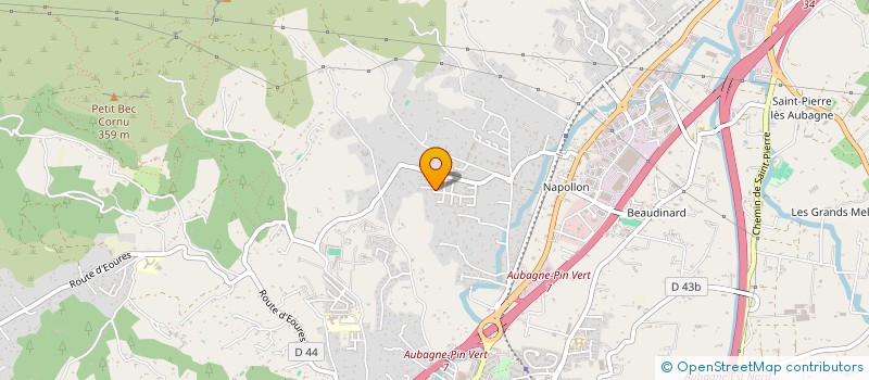 localisation de l'entreprise ASKO13 à AUBAGNE
