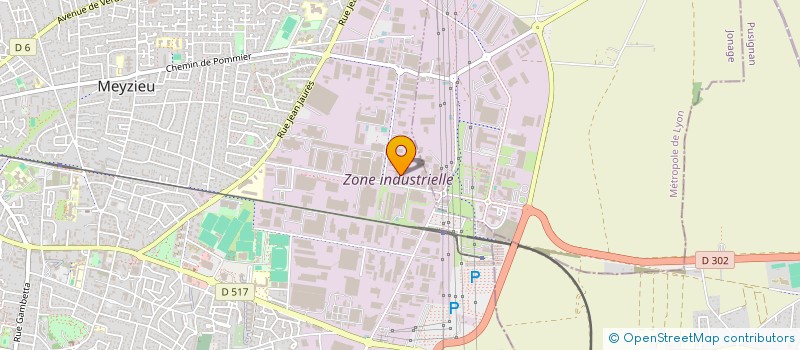 localisation de l'entreprise ASKOL à MEYZIEU