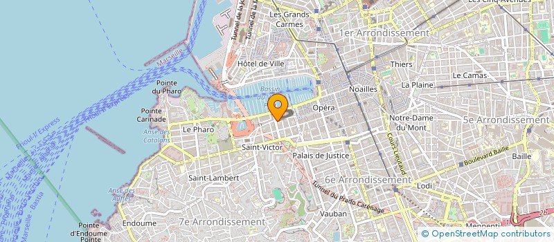 localisation de l'entreprise ASKOMEO à MARSEILLE