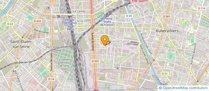 localisation de l'entreprise ASKOO à SAINT-DENIS