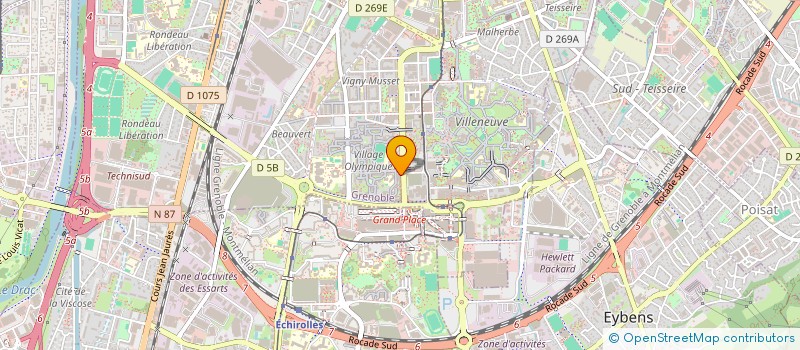 localisation de l'entreprise ASKRI  GRENOBLE