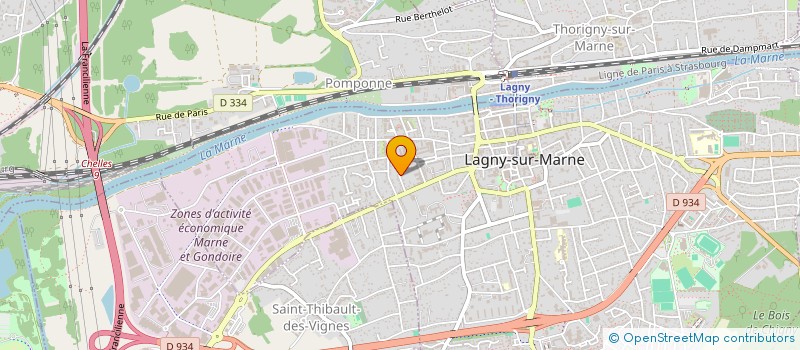 localisation de l'entreprise ASKRT CONSEIL  LAGNY-SUR-MARNE
